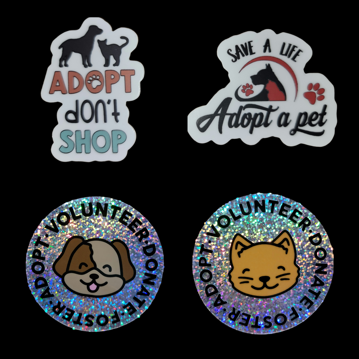 Stickers for Shelter Animals
