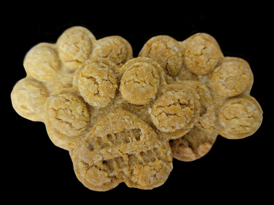 Pumpkin, Peanut Butter & Banana Biscuits