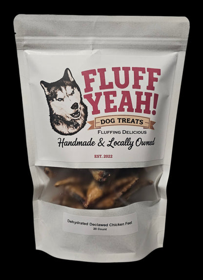 Declawed Chicken Feet - Dehydrated