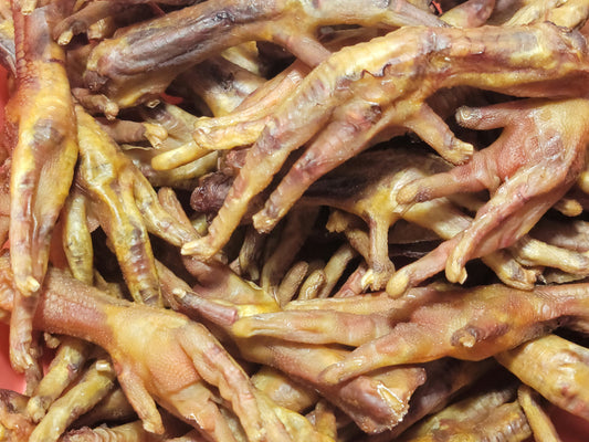 Declawed Chicken Feet - Dehydrated